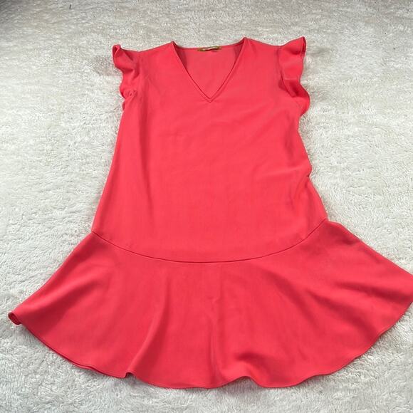 Gianni Bini bubblegum pink drop waist dress, small - Picture 3 of 10